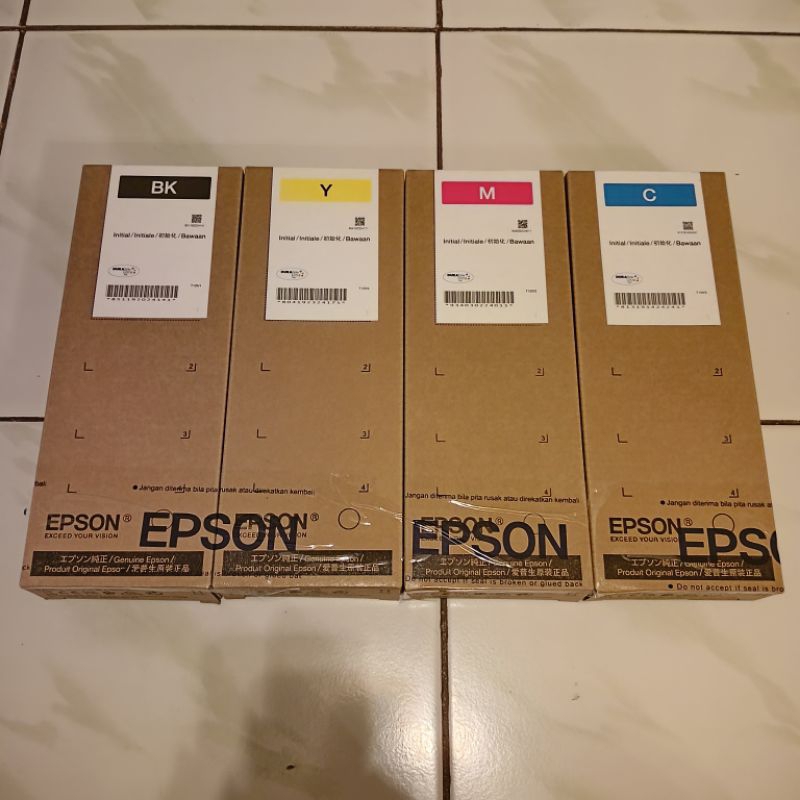 1 Set Tinta Epson WF C5390/C5890 Original
