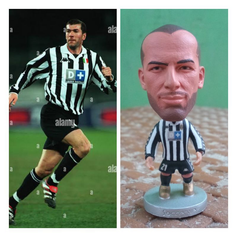 Pre Order Figure Soccer Kodoto Soccerwe Repaint Zidane Juventus