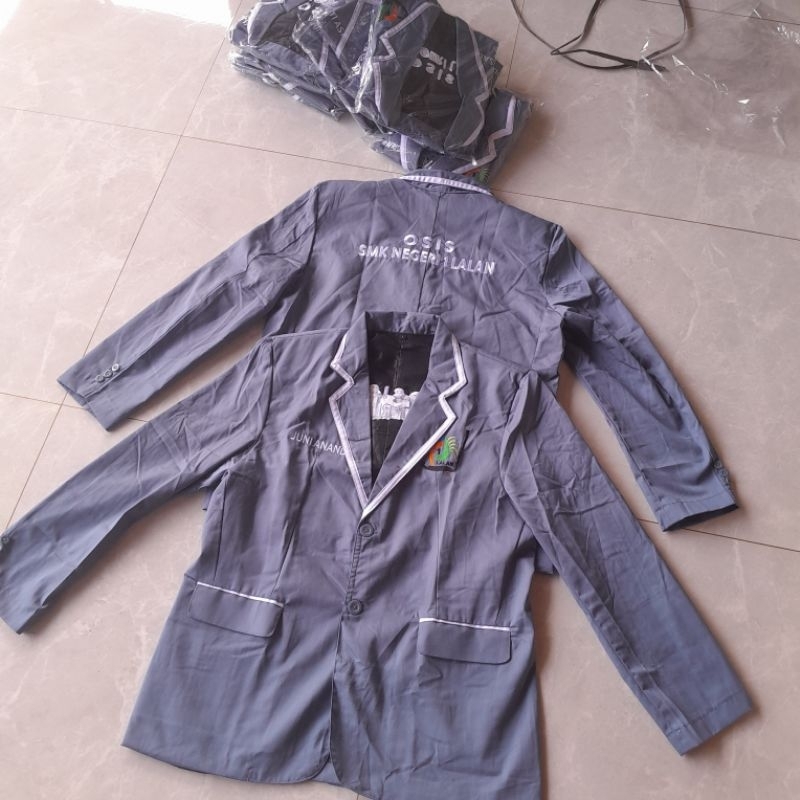 Custom jas Almamater osis sekolah