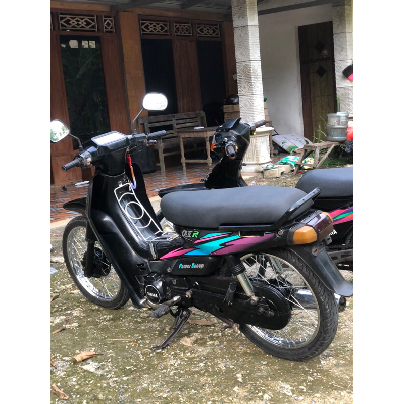 YAMAHA ALFA TAHUN 1996 LENGKAP STNK BPKB MESIN GARING KNALPOT RACING