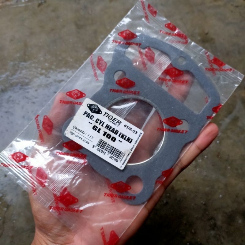 Pak Paking Perpak Gasket TGP Silinder Cylinder Blok Liner Boring Honda GL 100 Baru