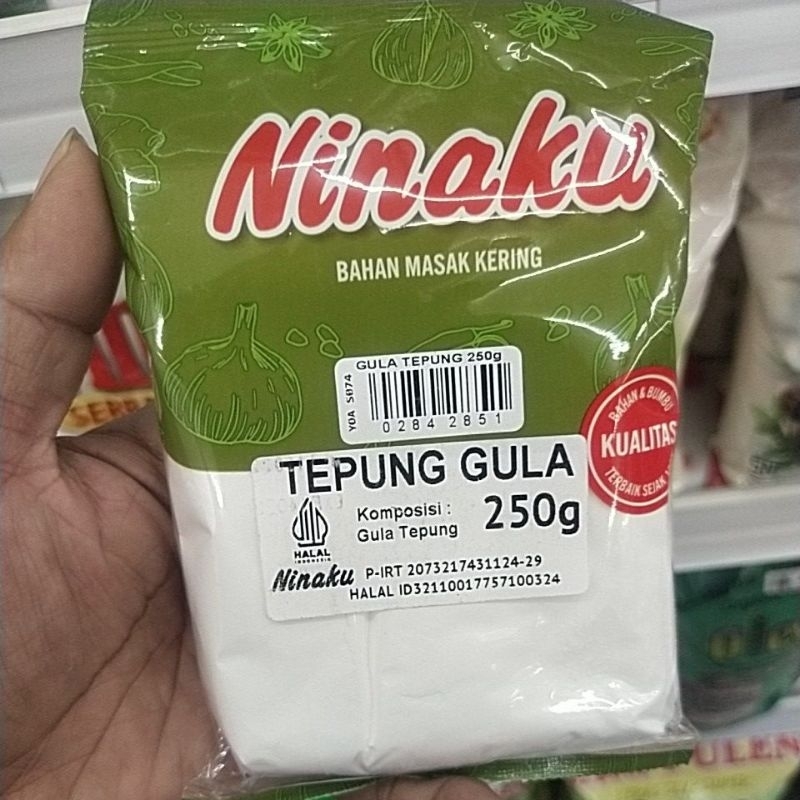 

tepung gula ninaku 250 gr