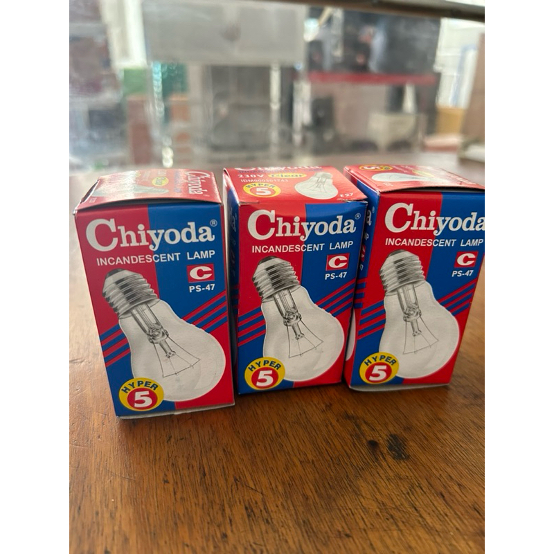 lampu pijar merek CHIYODA 5watt Hyper clear