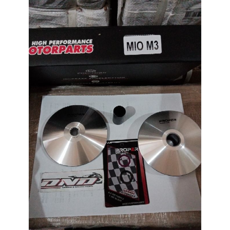 PROPER Rumah roller mio m3(2PH) Rumah roler mio m3/Pulley set mio m3/Puli set mio m3/Puli mio m3