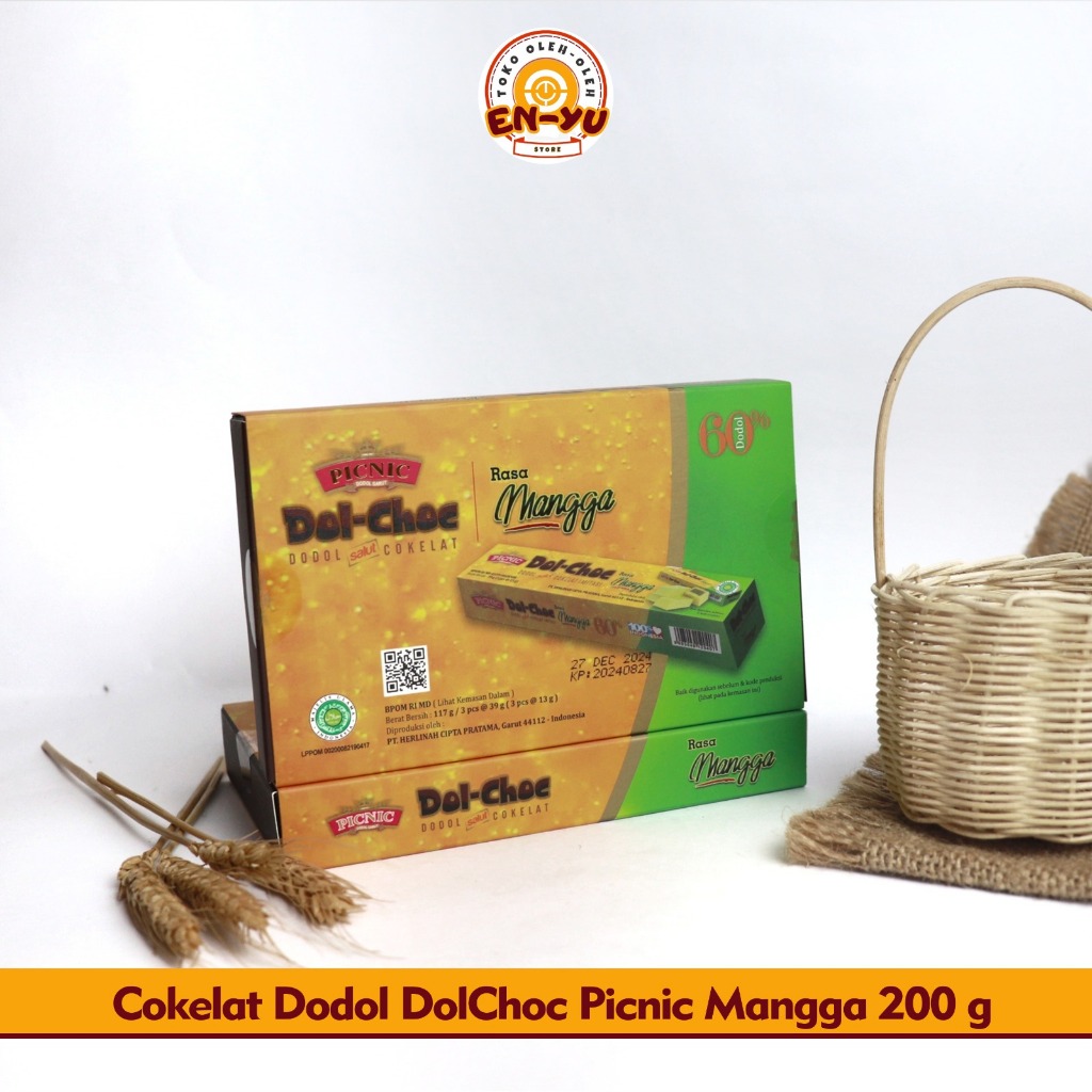 

Cokelat Dodol Picnic DolChoc Rasa Mangga Manis Segar