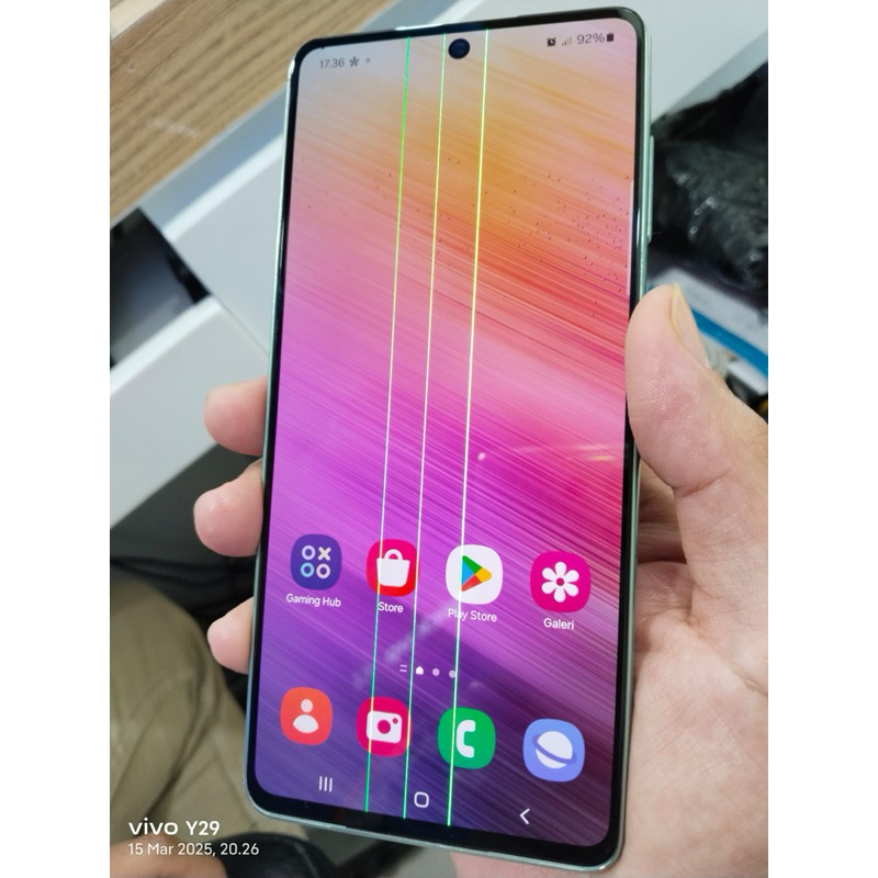 Layar LCD Copotan Dari Original Samsung A73 5G