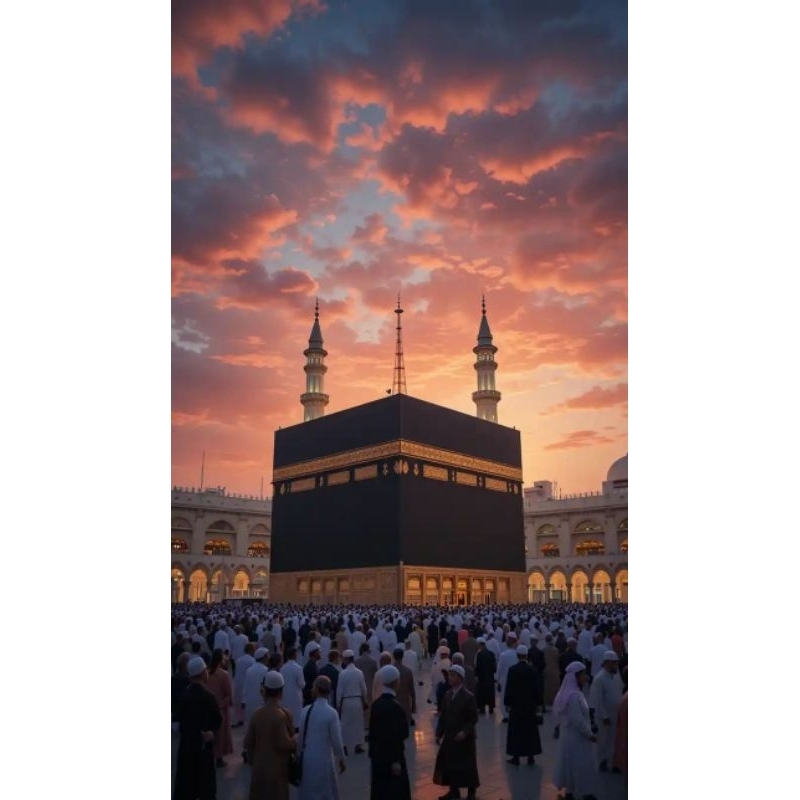 poster cetak jumbo kabah hiasan dinding kabah macam macam ukuran