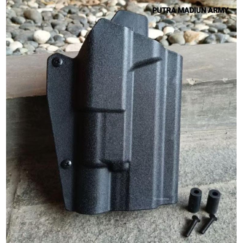Holter Glock 17 / Holter Glock / Sarung Pistol / Holter G17L / Holter Glock 17 Tinggi SR