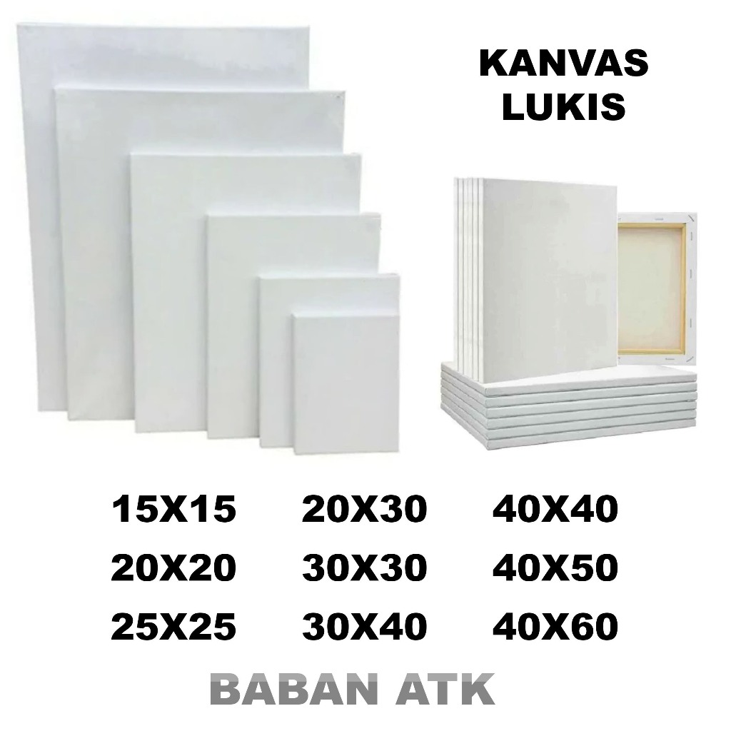 

Kanvas Lukis Ukuran Sedang - Besar 15x15 - 40x60 MURAH