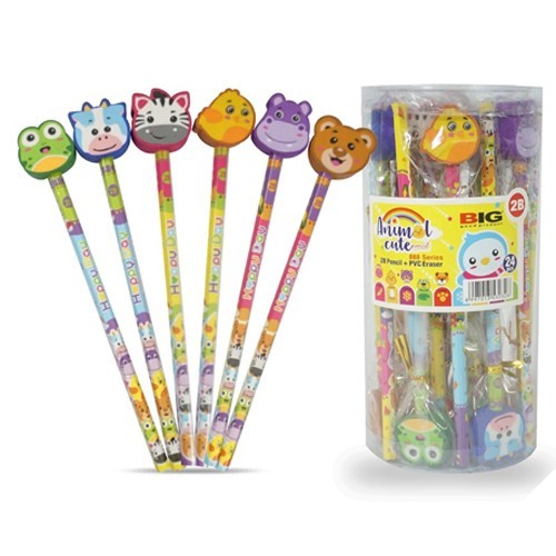 

BIG PENSIL+PENGHAPUS ISI 24PCS (PS-888)