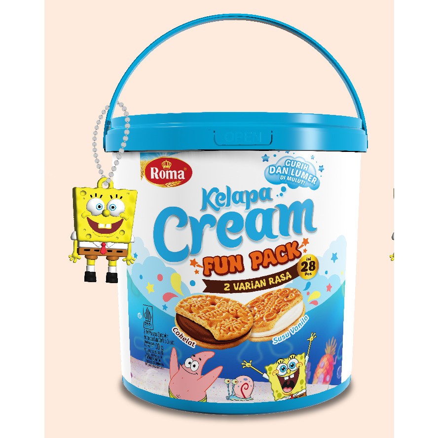 

Roma Kelapa Cream Fun Pack 28 Kue
