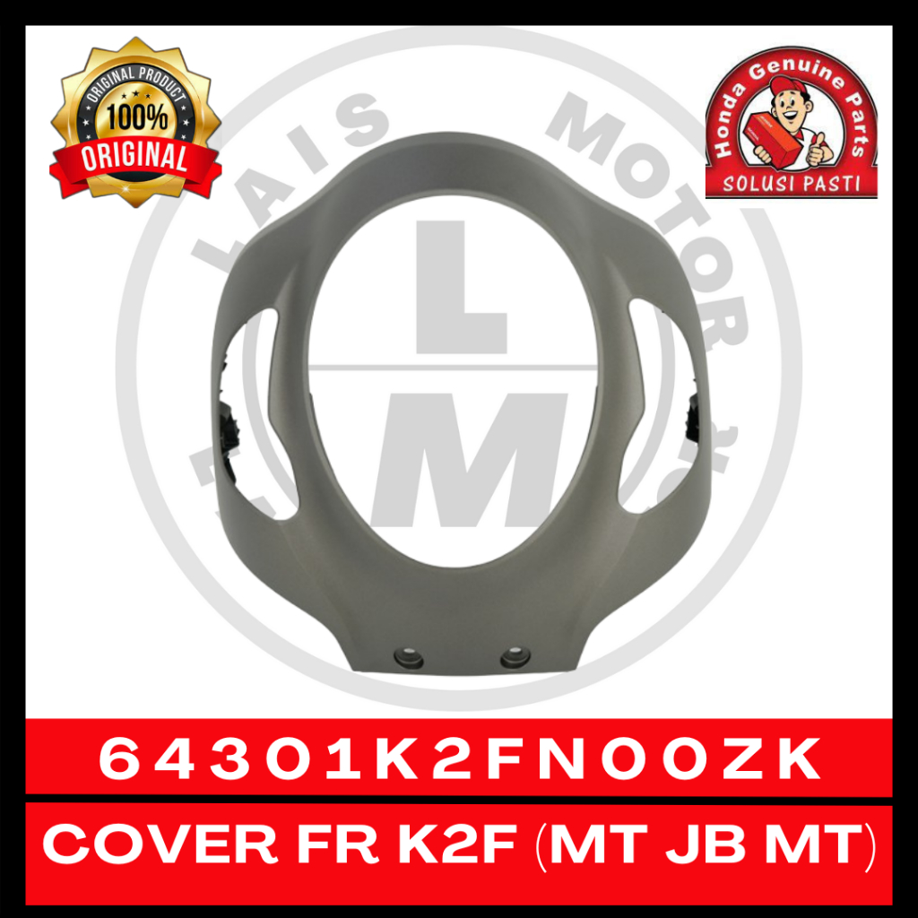 Cover Tameng Depan (Coklat Doff) K2F Scoopy New 64301K2FN00ZK Original AHM