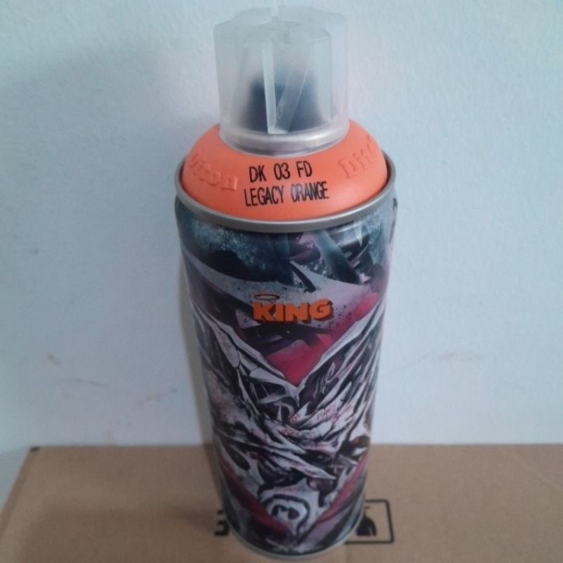 Cat Semprot DITON KING ARTIST SERIES 400 ML | LEGACY ORANGE