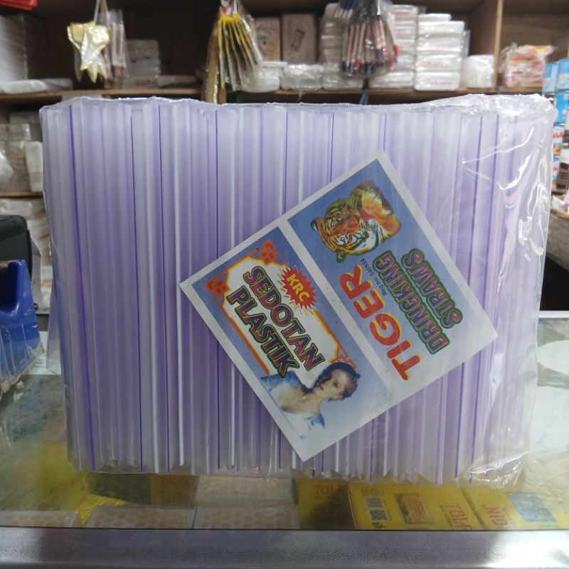 Sedotan Bubble / Sedotan Pop Ice / Sedotan Plastik Ukuran 12 MM