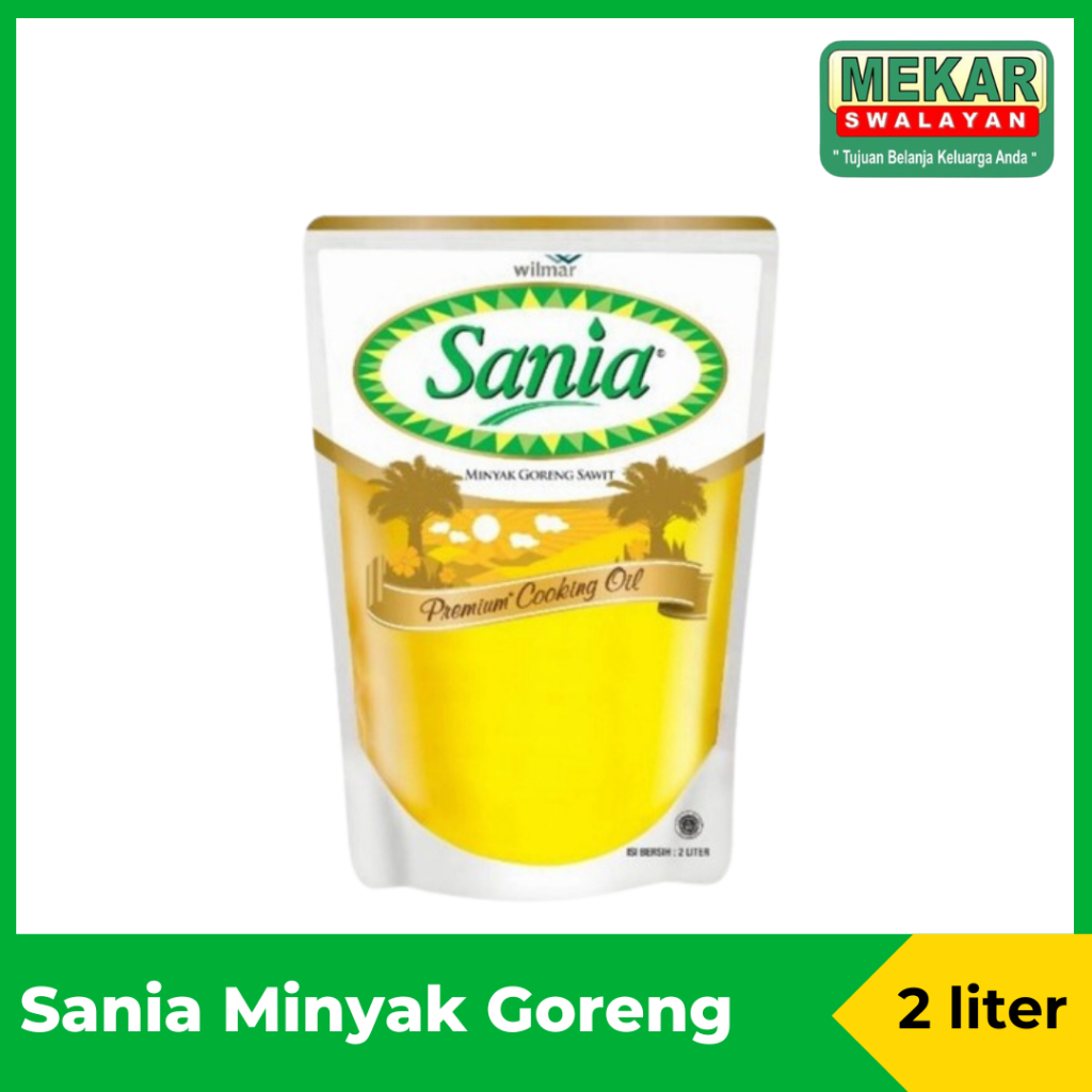 

Minyak goreng sania pouch 2 liter