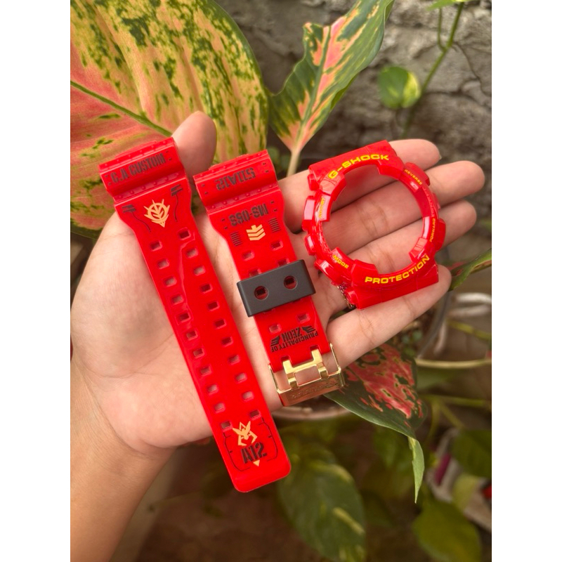 BnB Gshock GA 100 / 110 Gundam solid glossy