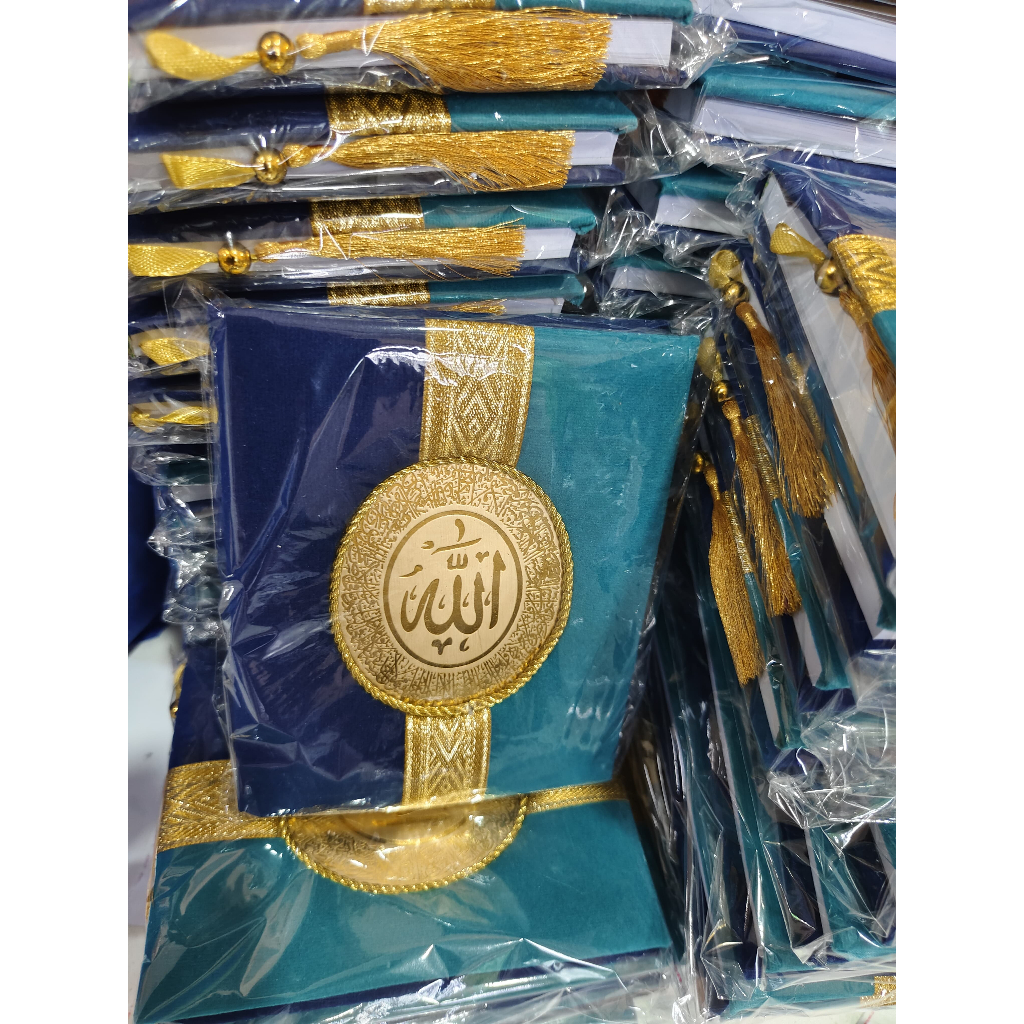 Cetak buku yasin custom hard cover busa 208 halaman