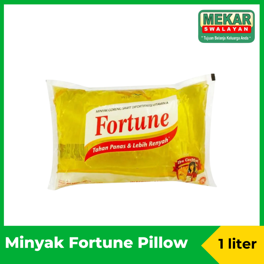 

Minyak Goreng Fortune Bantal / Pillow 1 liter