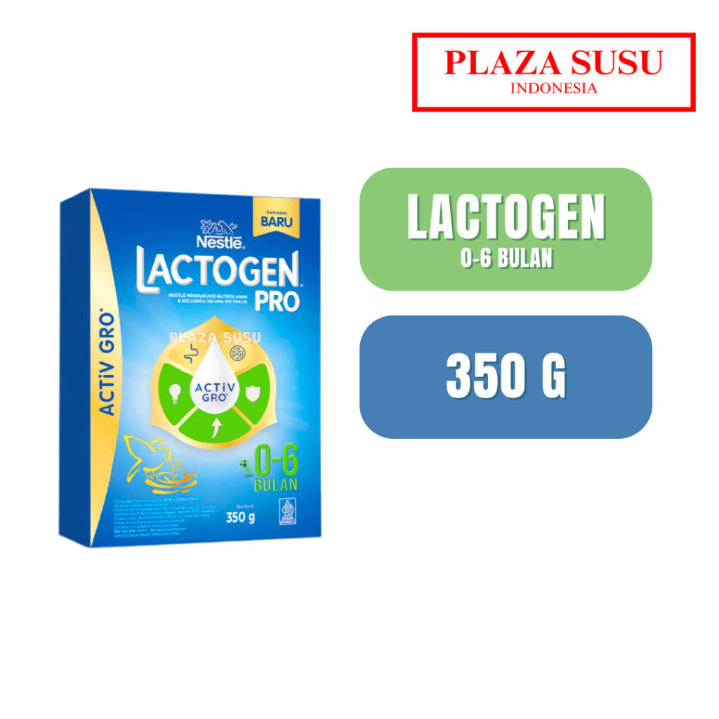 NESTLE LACTOGEN PRO 1 350 G SUSU FORMULA BAYI 0-6 BULAN BOX
