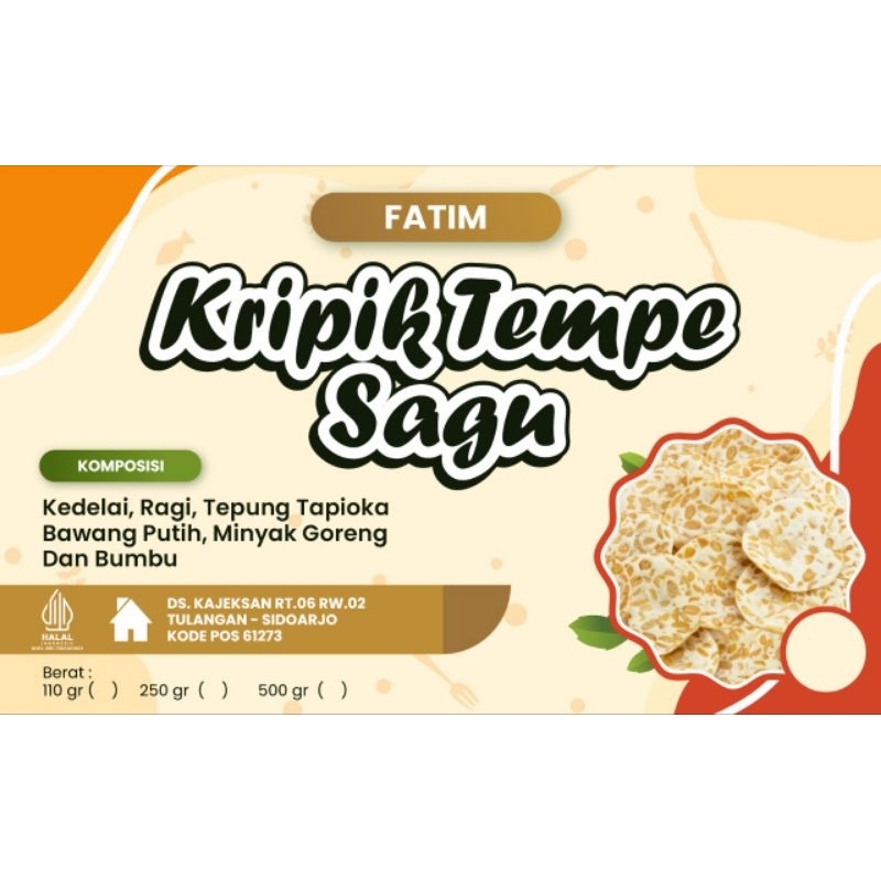 

Kripik tempe sagu