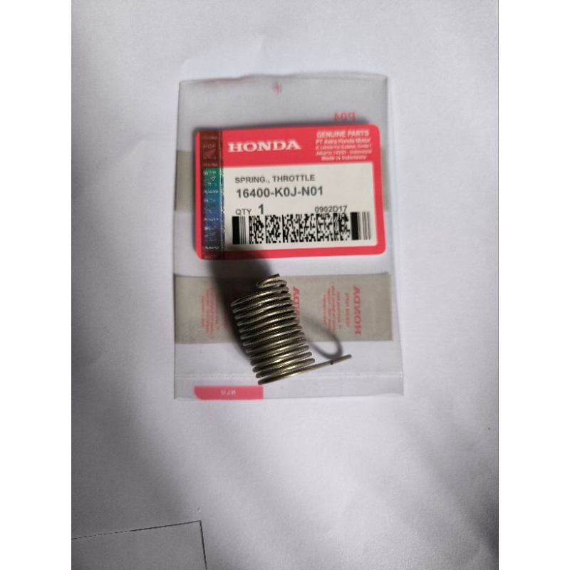 Per Spring Throttle Throtle Trotel Trotol Body Bodi TB Beat Deluxe Street K1A Scoopy New K2F 2021-20