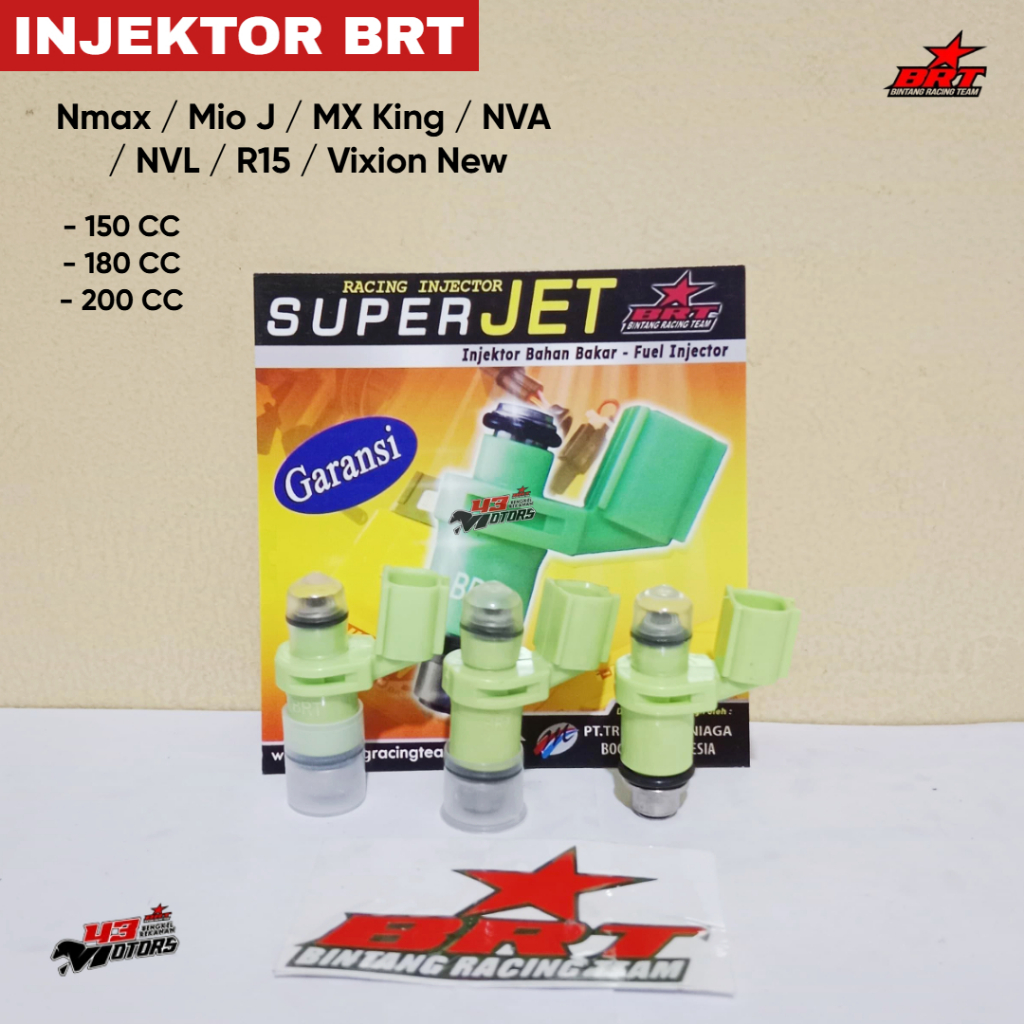 INJEKTOR BRT VIXION NEW/MIO J/R 15/NMAX/NVL/MX KING