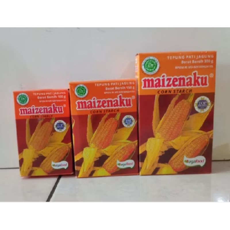

TEPUNG MAIZENAKU CORN STARCH KEMASAN MAIZENAKU 150GR