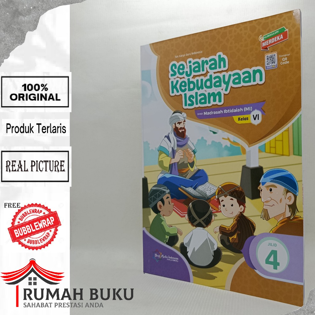 Sejarah kebudayaan islam pustaka mulia kelas 6 kurikulum merdeka