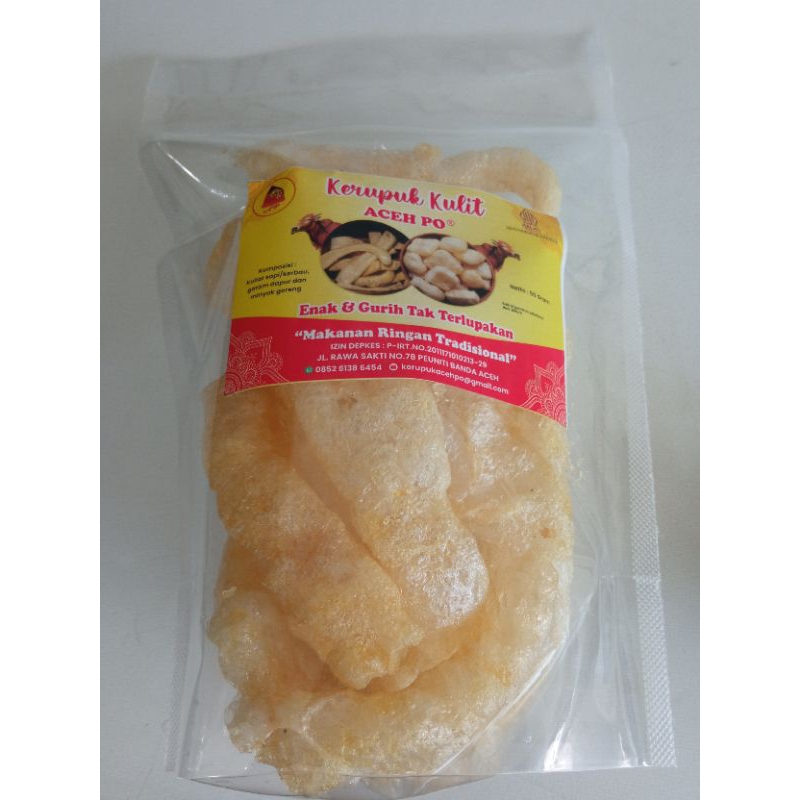 

Kerupuk Kulit Sudah Goreng Sempurna Aceh PO 50 gr