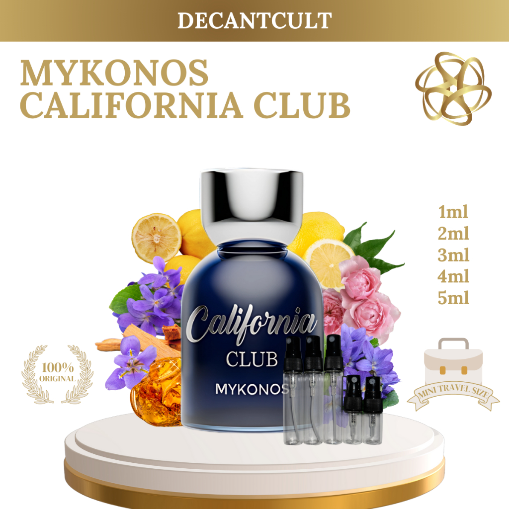 DECANT Parfum Mykonos California Club XDP
