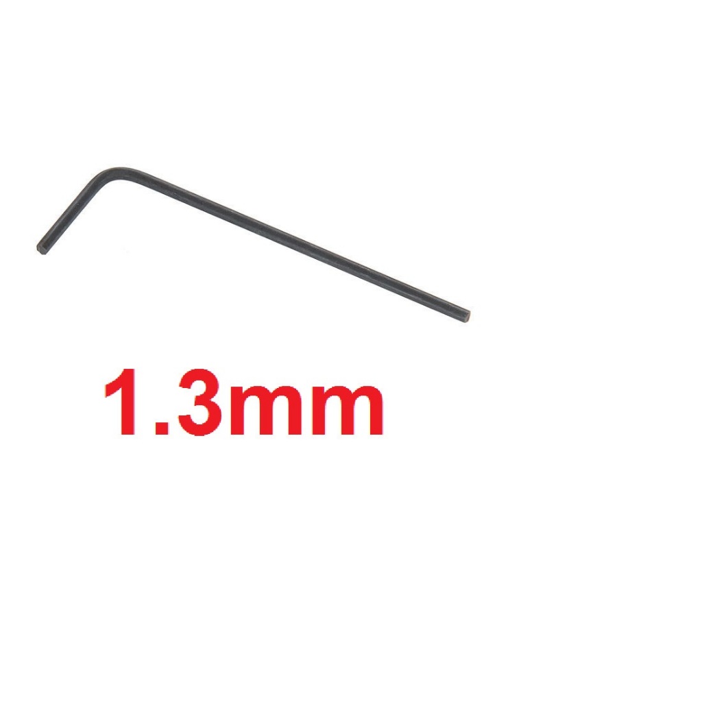 Kunci L 1.3mm Hex Allen Wrench 1.27mm Key 1,3mm Baut Mur Hexagon Bolt Sekrup Screw