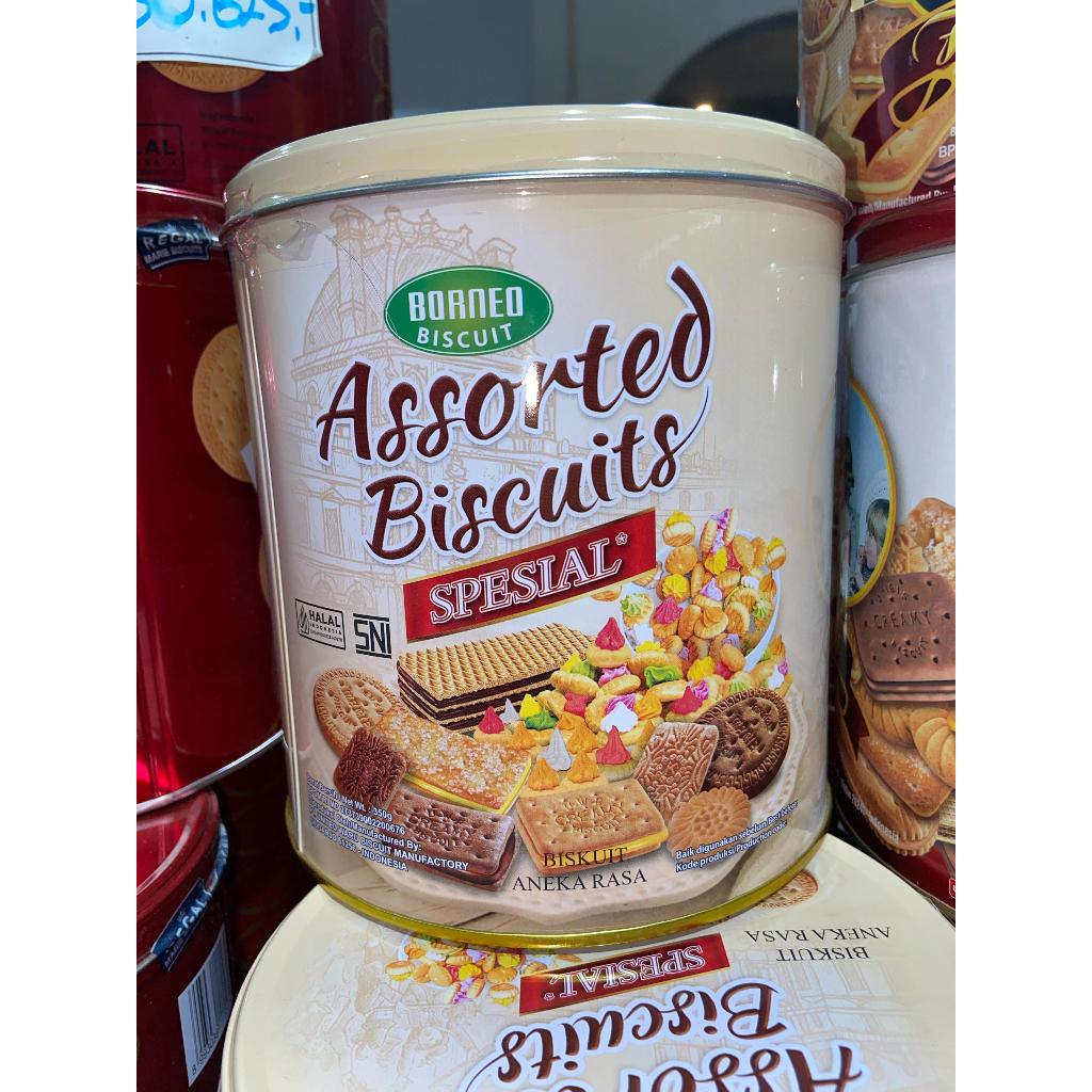 

BORNEO Biscuits Assorted Spesial Kemasan Tins 350 gr