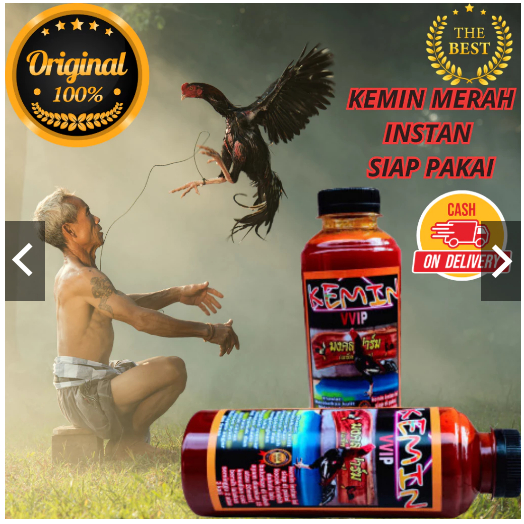 Kemin Kaki Ayam Aduan Mengeraskan Kaki Ayam Getah Gambir Ayam kemin merah instan 250ML