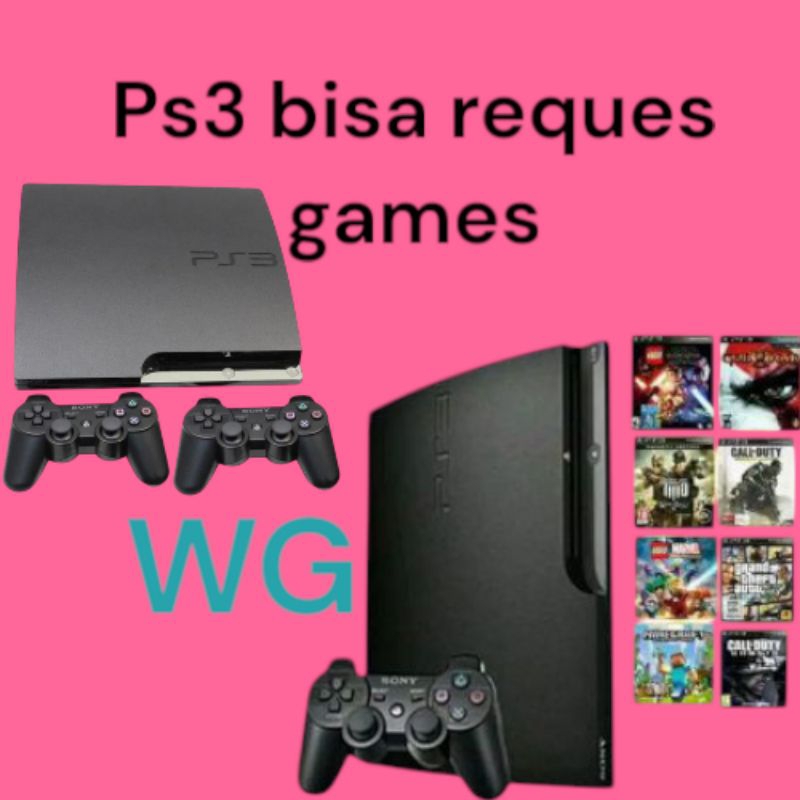 PS3 SLIM SERI 25.XXX / 500GB + 2 SETIK / FULL GAME