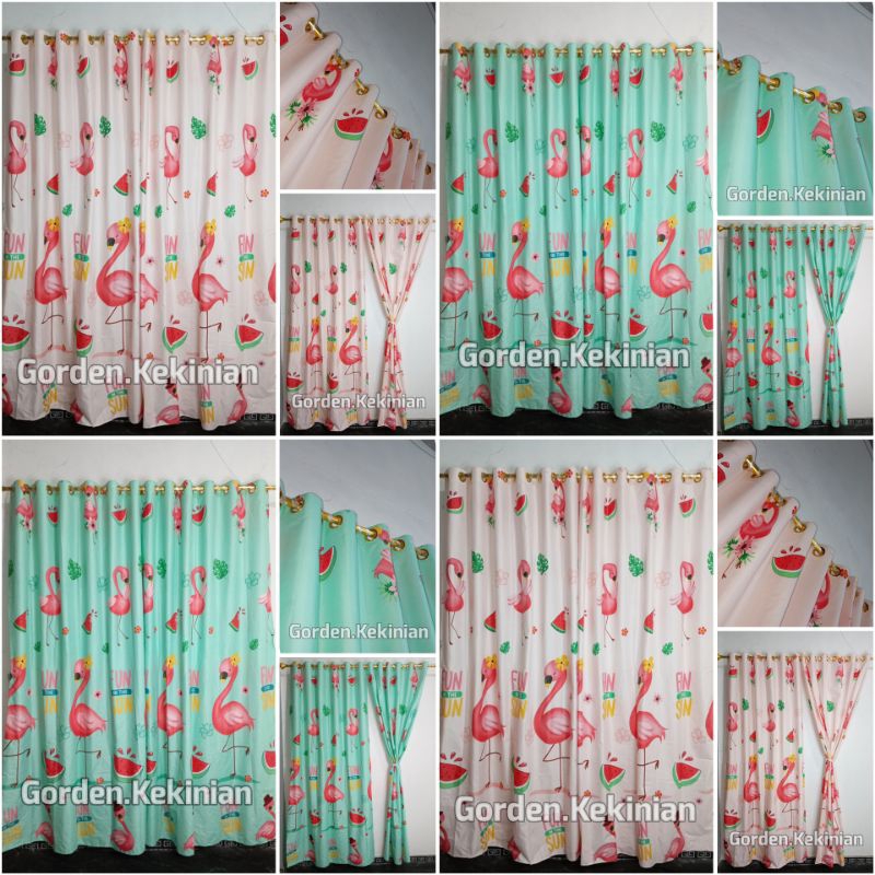 Gorden Motif Flamingo Peach Ring 12 Gorden Flamingo hijau Tosca Gorden Peach Gorden Pink Muda Gorden