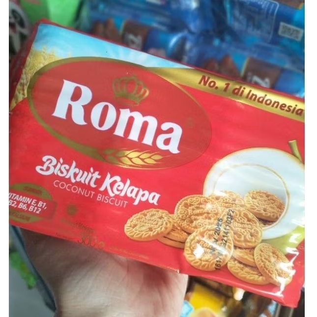 

BISKUIT ROMA KELAPA 300 gram/ROMA KELAPA BISKUIT