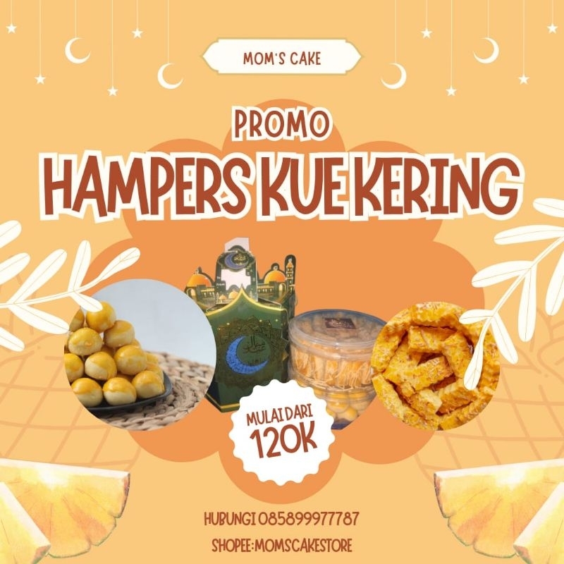 

Hampers Kue Kering Ramadhan(Isi 2 Toples 500g)