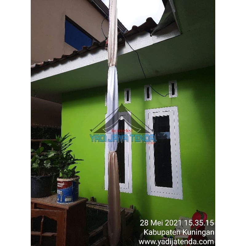 bungkus tiang/cover tiang tenda dekorasi