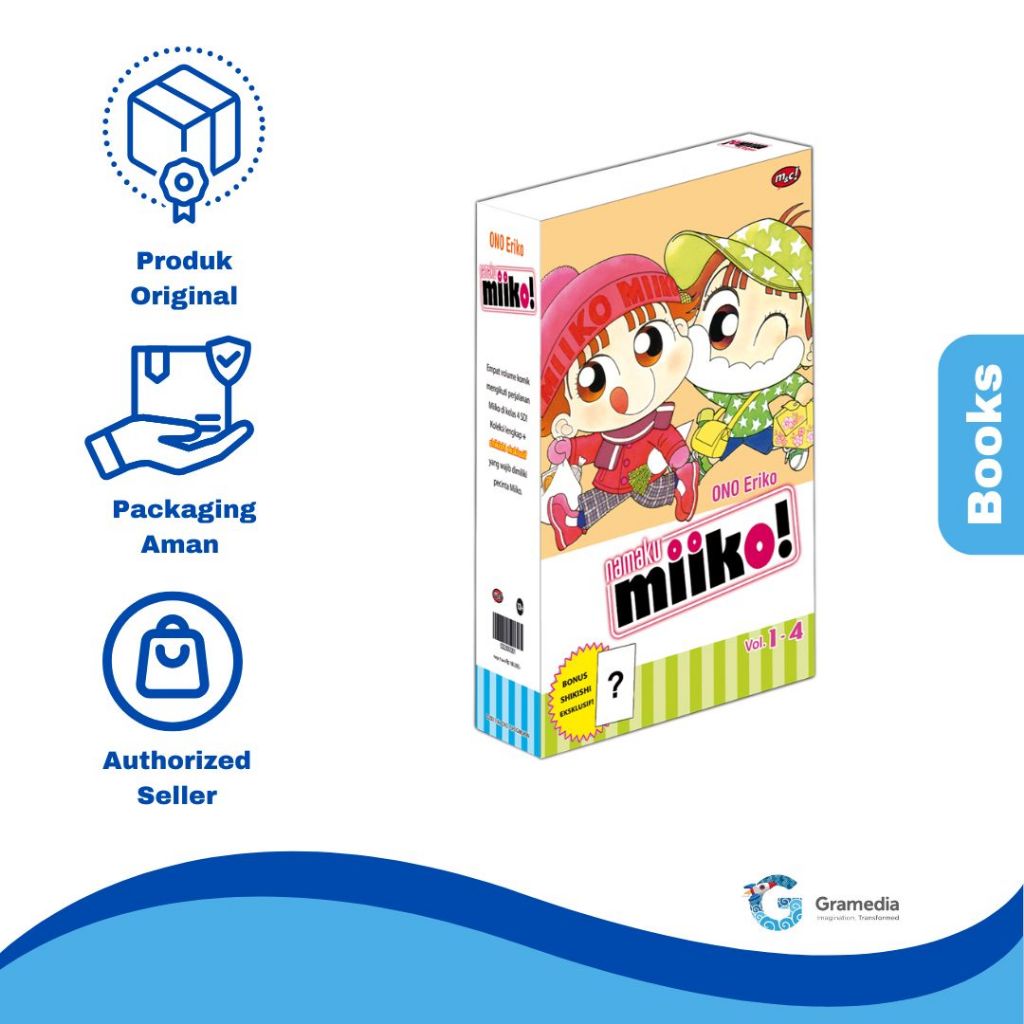 Namaku Miiko Box set 4 in 1