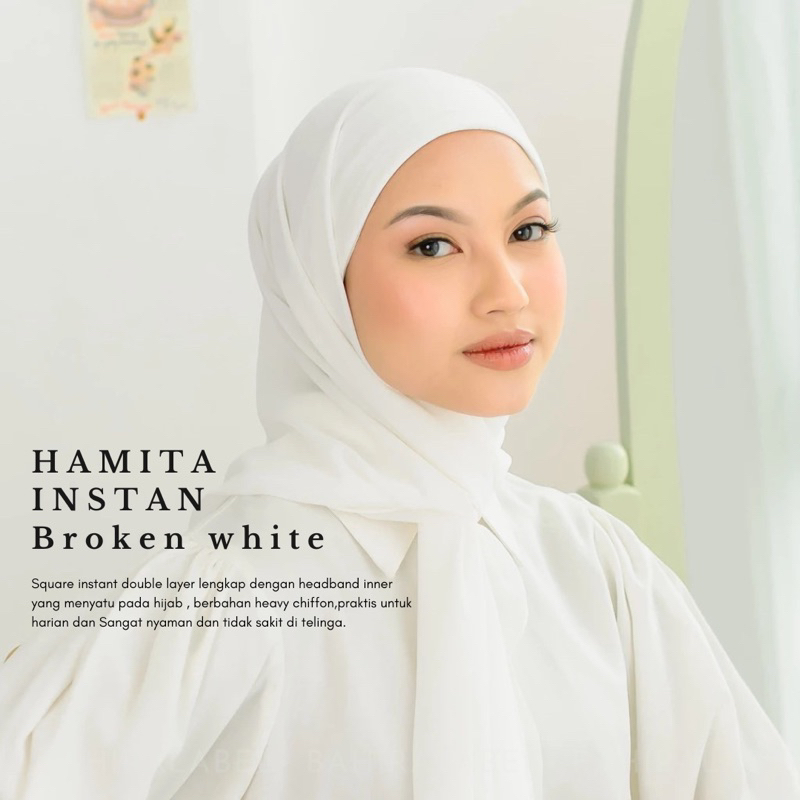 BAHIRALABEL/ HAMITA BAWAL INSTAN SQUARE 120x120 cm | Instan DOUBLE LAYER/INSTANT SQUARE PREMIUM/SEGI