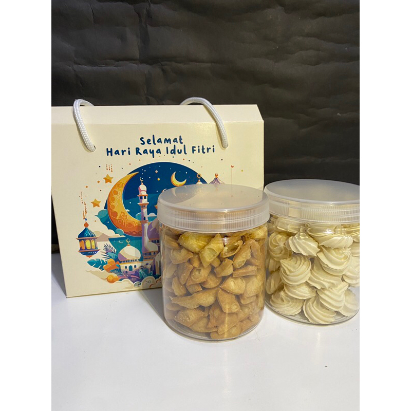 

Hampers kue kering lebaran 2 toples