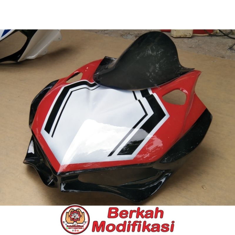 Topeng Kedok Cover Lampu Model Ducati PNP Honda New CBR150R Facelift K45G K45N 2016-2020