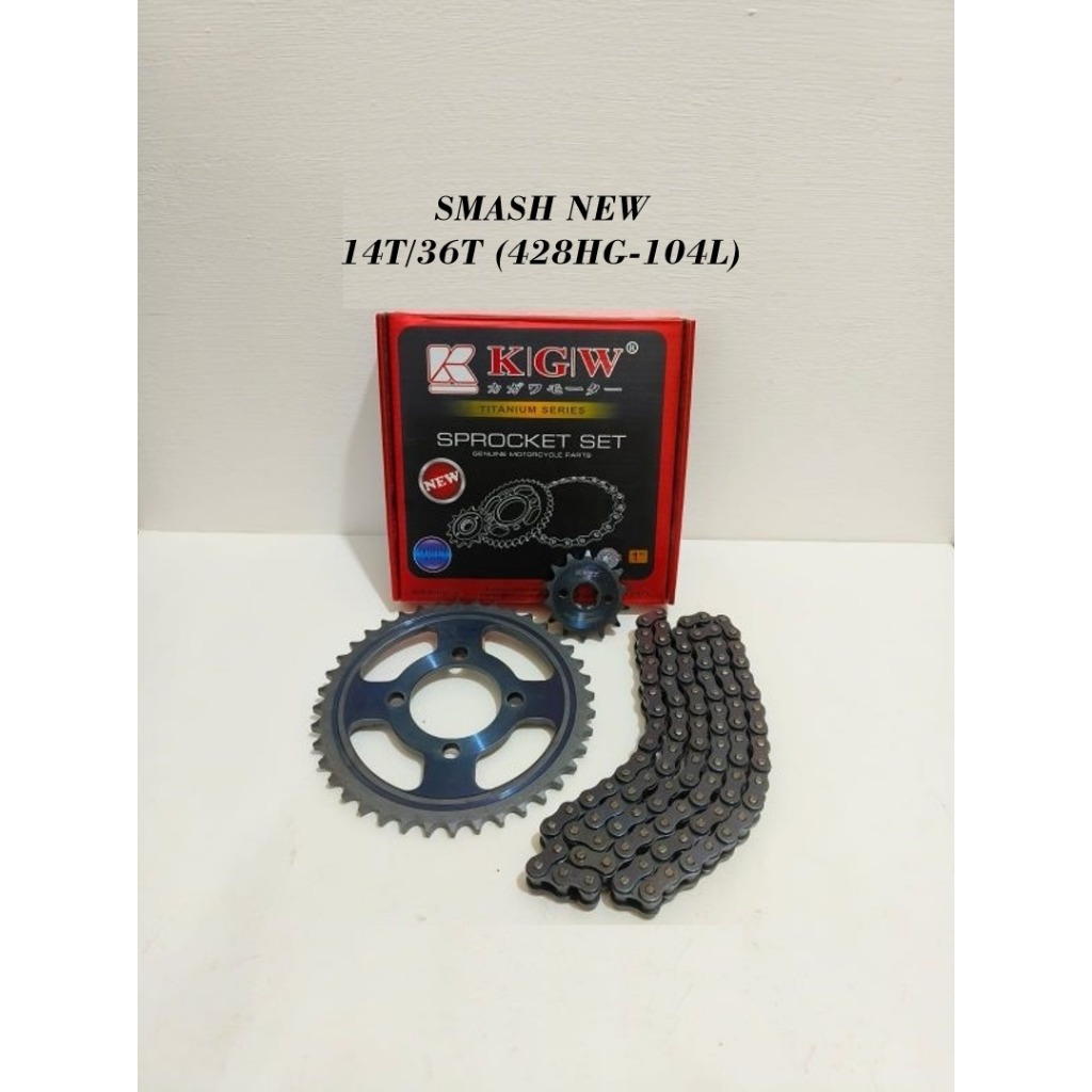 Gear Set Gir Set Chain Kit Gear Paket Suzuki Smash New Original Kagawa