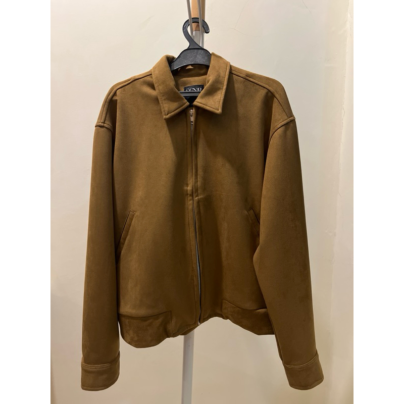 Downtown Suede Work Crop Jacket By Signore