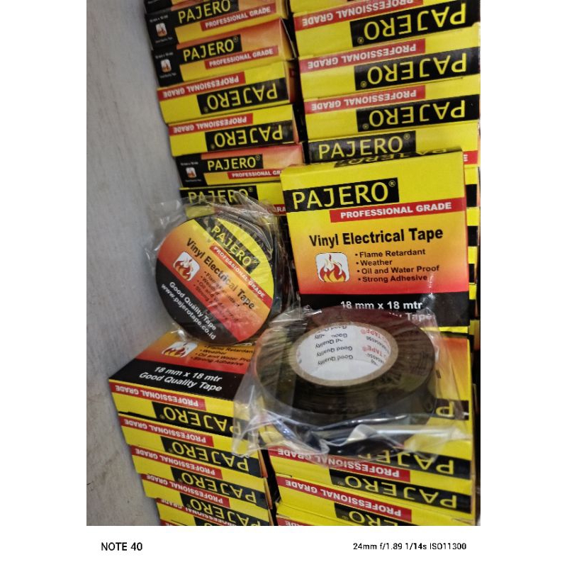 (1 pcs) Solasi hitam tebal/solasi listrik pajero