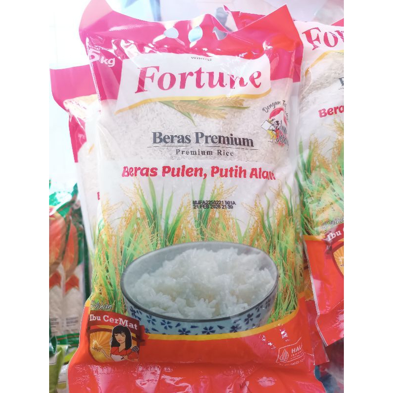 

BERAS FORTUNE PULEN 5 KG