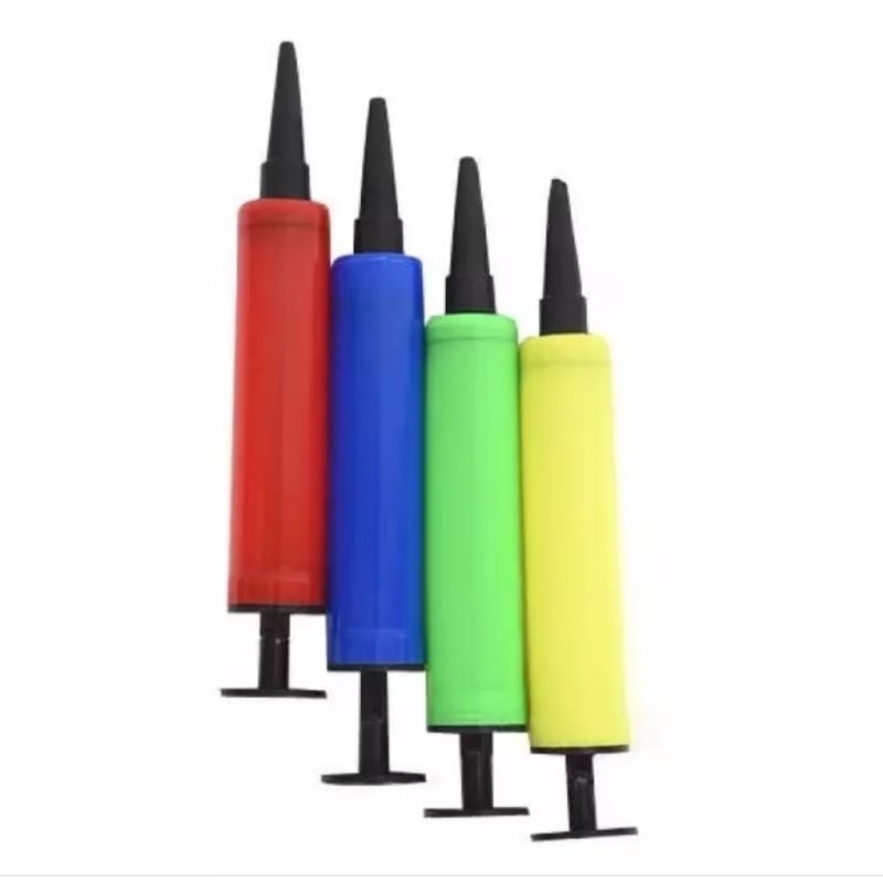 Pompa Balon Tangan Manual mini / Alat Pompa Tiup Angin Balloon mini/ Pompa Tangan tiup balon mini / 