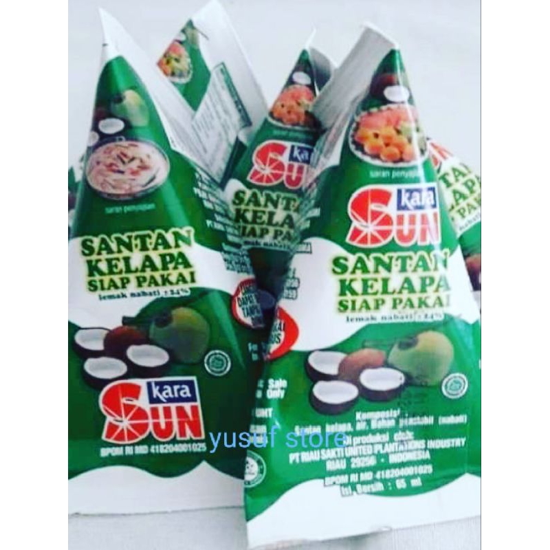 

SANTAN KARA KELAPA ASLI 65 ML KERUCUT