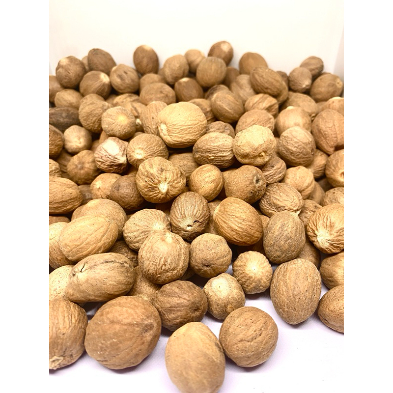 

Biji Pala Utuh 1kg / Biji Pala Bulat / Biji Pala Kupas / Biji Pala / Nutmeg Seed