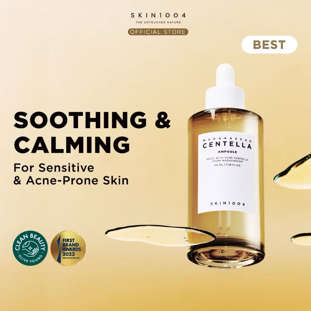 SKIN1004 Madagascar Centella Ampoule 100ml/ Serum Wajah Centella Asiatica/ Serum Kulit Sensistive